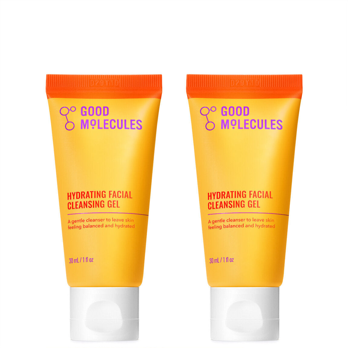 Hydrating Facial Cleansing Gel - 30ml (2-Pack)